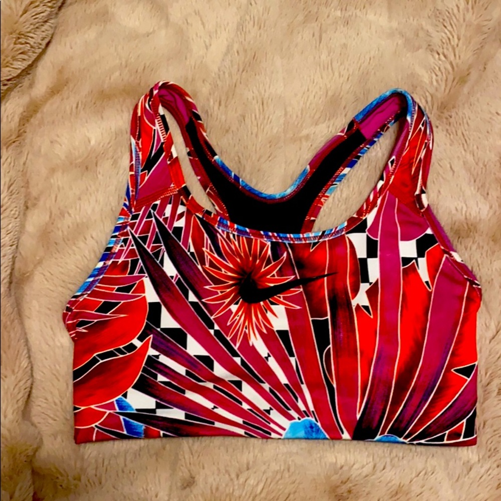 Nike dri-fit racer back sports bra XS